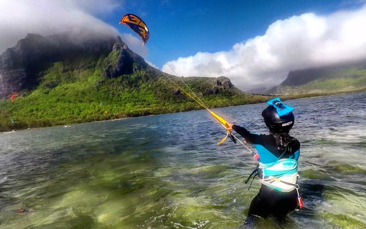 Corsi kitesurf a Mauritius